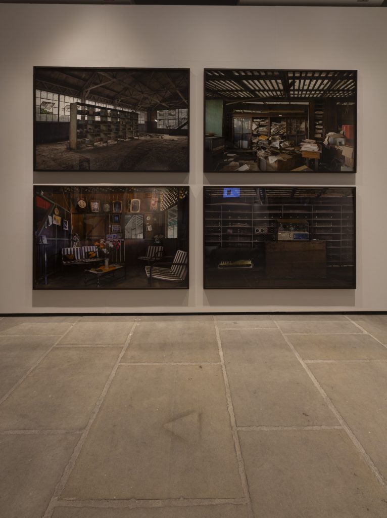 Vista de obras Romy Pocztaruk, exposição do acervo do Instituto PIPA, 2022, Paço Imperial