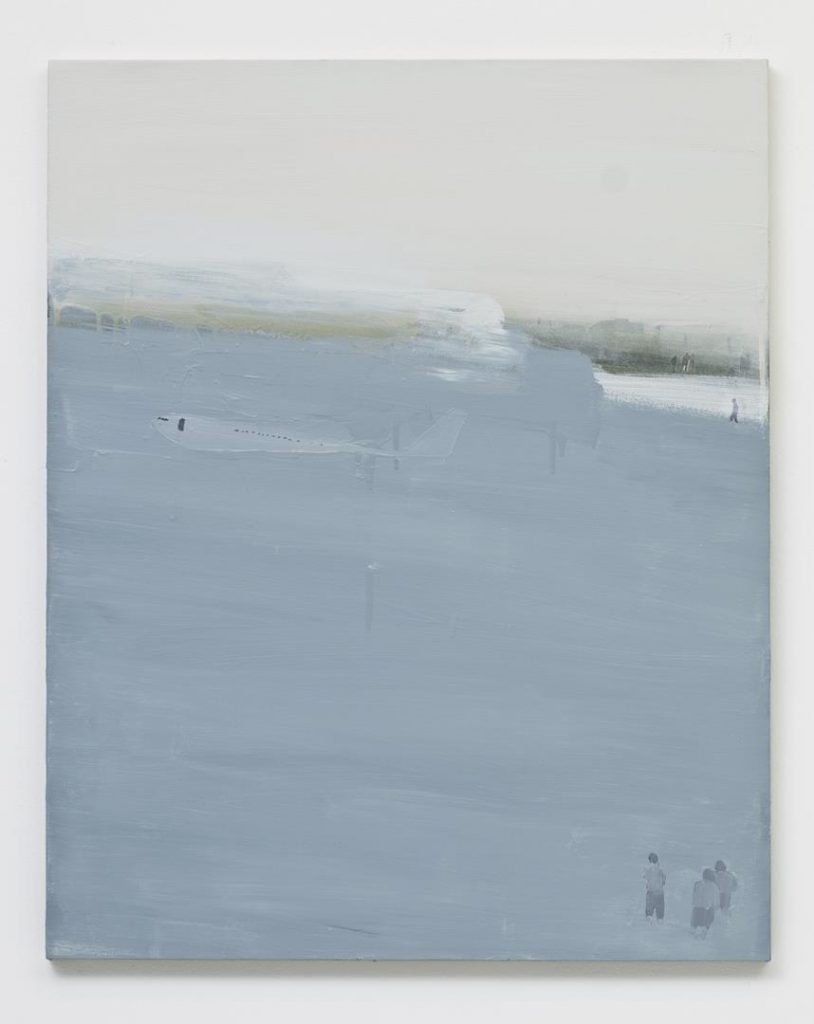 "Acidente #10", 2011, óleo sobre tela, 100 x 80 cm