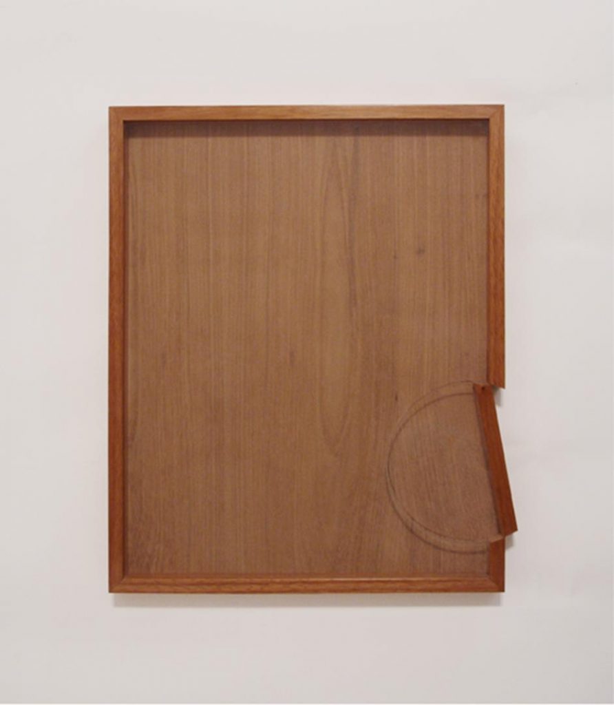 "Quadro Rotonda", 2006-2011, edition 3/3, 54 x 43 x 3.5 cm