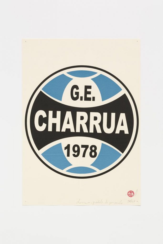 "G.E. Charruá", 2015-2016, serigrafia sobre papel, 42 x 29,7 cm